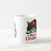 Frohe Weihnachts Cat Tasse (Mittel)