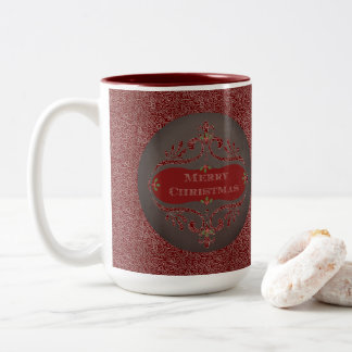 Frohe Weihnachts-Chalkboard Red Coffee Tasse