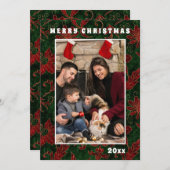 Frohe Weihnachts Chic Festtage Familienfeiertag Fo (Vorne/Hinten)