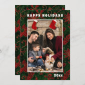 Frohe Weihnachts Chic Festtage Familienfeiertag Fo (Vorne/Hinten)