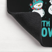 Frohe Weihnachts-Chillin' mit meiner 4. Grade Snow Mousepad (Ecke)
