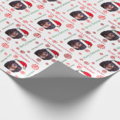 Frohe Weihnachts CKCS Weihnachtswaschpapier Geschenkpapier (Ecke)