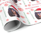 Frohe Weihnachts CKCS Weihnachtswaschpapier Geschenkpapier (Rolleneckpunkt)