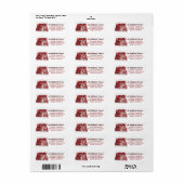 Frohe Weihnachts Classic Cherry Red (Vorne)