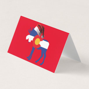 Frohe Weihnachts Colorado Moose