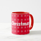 Frohe Weihnachts-Combo-Tasse Tasse (VorderseiteRechts)