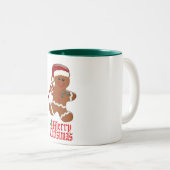 Frohe Weihnachts coole Ingwer Snap-Cookie Tasse De (VorderseiteRechts)