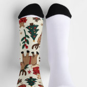 Frohe Weihnachts-Crew Socken (Oben)