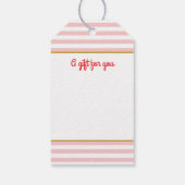 Frohe Weihnachts Custom Foto Name Einfach Niedlich Geschenkanhänger (Rückseite)