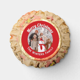 Frohe Weihnachts Custom Foto Red