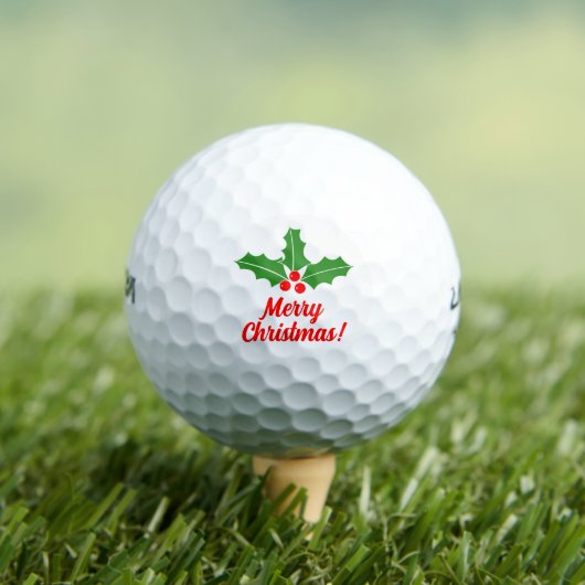 Frohe Weihnachts Custom Golf Set Geschenkboxen Golfball (Insitu T-Shirt)