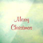 Frohe Weihnachts-Custom-Text Feiertage-Dekoration Fensteraufkleber (Blatt 3)