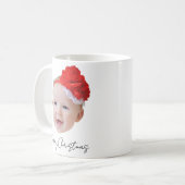Frohe Weihnachts Custom Weihnachtsgeschenk Idee Kaffeetasse (Vorderseite Links)