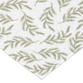 Frohe Weihnachts-Cypress & Snowfall Pattern Urlaub Tischdecke (Schrägansicht)