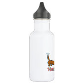 Frohe Weihnachts-Dackel Trinkflasche (Links)