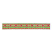 Frohe Weihnachts-Dekorative Ribbon, Weihnachtsmann Ripsband (Vorderseite)