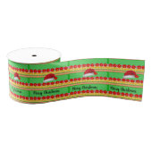Frohe Weihnachts-Dekorative Ribbon, Weihnachtsmann Ripsband (Spule)