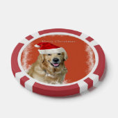 Frohe Weihnachts Doggy Poker Chips (Einzeln)