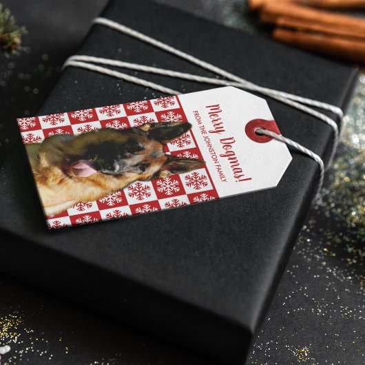 Frohe Weihnachts Dogmas German Shepherd Dog Geschenkanhänger