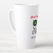 Frohe Weihnachts-Doktor-Wertschätzung Holiday Desi Milchtasse (Linke Ecke)