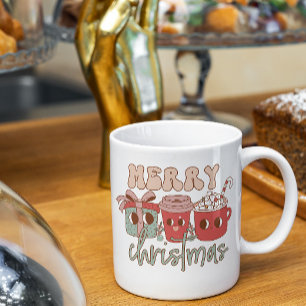 Frohe Weihnachts-Drink-Kaffee-Tasse Kaffeetasse