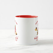 Frohe Weihnachts-Drink-Kaffee-Tasse Tasse (Zentrum)