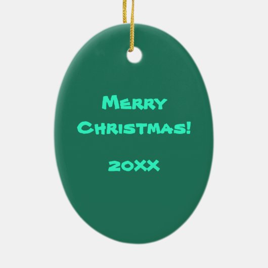 Frohe Weihnachts-Elche Ornament (Hinten)