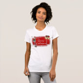 Frohe Weihnachts Elf 2 Design - T - Shirt (Vorne ganz)
