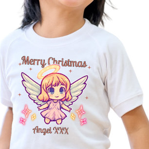 Frohe Weihnachts-Engel-Kinder-Kind T-Shirt
