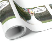 Frohe Weihnachts-Entenpackpapier Geschenkpapier (Rolleneckpunkt)