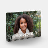 Frohe Weihnachts-Essentials-Foto Block (Links)