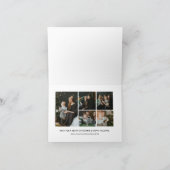 Frohe Weihnachts-Faltkarte Feiertagskarte (Innenseite)