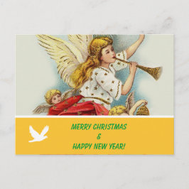 Frohe Weihnachts Familie Foto Postkarte