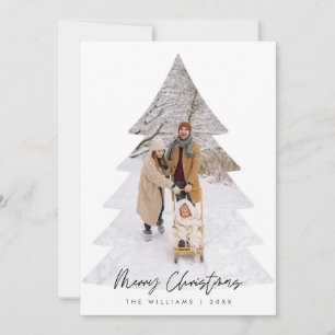 Frohe Weihnachts Familie Foto, Weihnachten Baum La