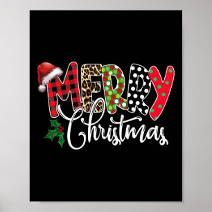 Frohe Weihnachts Familie Matching Outfits Xmas Men Poster