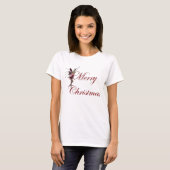 Frohe Weihnachts-Fee Design1 - T - Shirt (Vorne ganz)