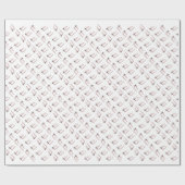 Frohe Weihnachts-Fee Design1 - Urlaub Geschenkpapier (Flach)