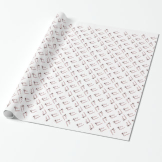 Frohe Weihnachts-Fee Design1 - Urlaub Geschenkpapier