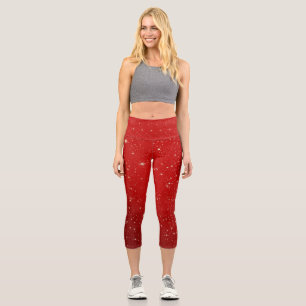 Frohe Weihnachts Feiertage Geschenkdesign Capri Leggings