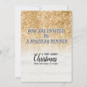 Frohe Weihnachts Feiertage Geschenkdesign Einladung (Vorderseite)