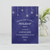 Frohe Weihnachts Feiertage Geschenkdesign Einladung (Stehend Vorderseite)