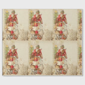 Frohe Weihnachts Feiertage Geschenkdesign Geschenkpapier (Flach)