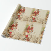 Frohe Weihnachts Feiertage Geschenkdesign Geschenkpapier (Ungerollt)