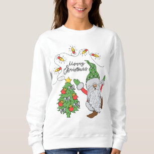 Frohe Weihnachts Feiertage Gnome Sweatshirt