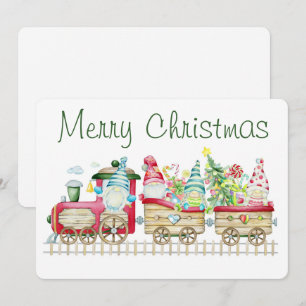 Frohe Weihnachts-Feiertagskarte Feiertagskarte