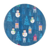 Frohe Weihnachts-Festivals Design Schneidebrett (Vorderseite)