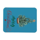 Frohe Weihnachts-Flexible Foto Magnet (Horizontal)