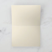 Frohe Weihnachts Foto Collage Card Feiertagskarte (Innenseite)