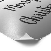 Frohe Weihnachts-Foto-Erweiterung Fotodruck (Ecke)