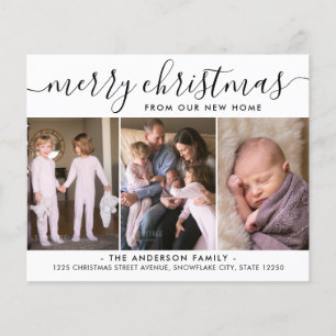 Frohe Weihnachts-Foto-Feiertage-Bewegung Ankündigu